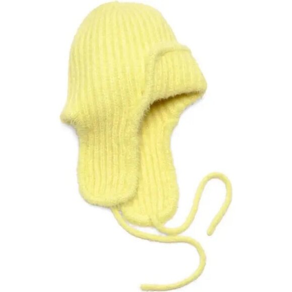 New Free People Timber Fuzzy Knit Trapper Hat main image 8